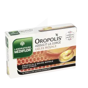 Oropolis Pastilles Coeur Gelée Royale Liquide B/16 à ANDERNOS-LES-BAINS
