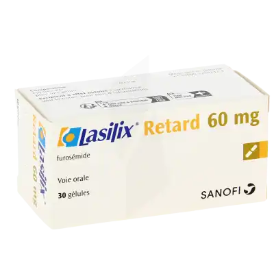 Lasilix Retard 60 Mg, Gélule à Ris-Orangis