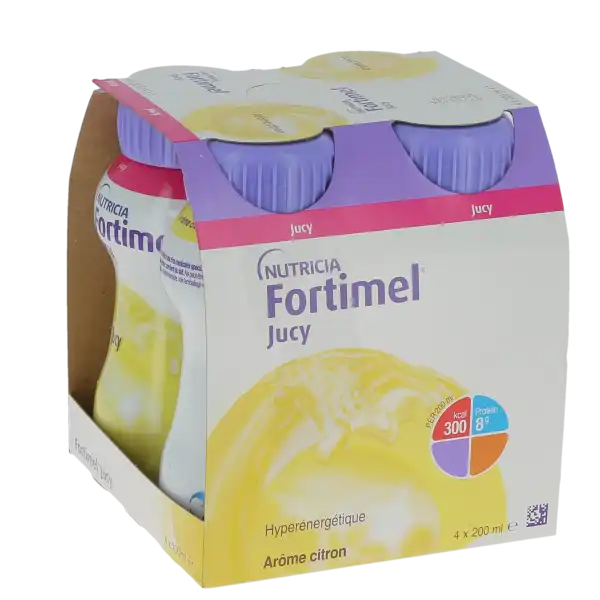 Fortimel Jucy Nutriment Citron 4 Bouteilles/200ml