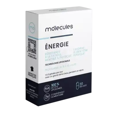 Molècules Energie 30 Gélules à MARIGNANE