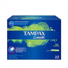 Tampax Compak - Tampon Super à CUERS