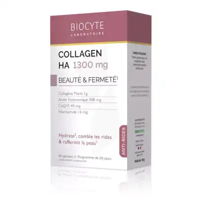 Biocyte Collagen Ha 1300mg Gelu80 à LA CRAU