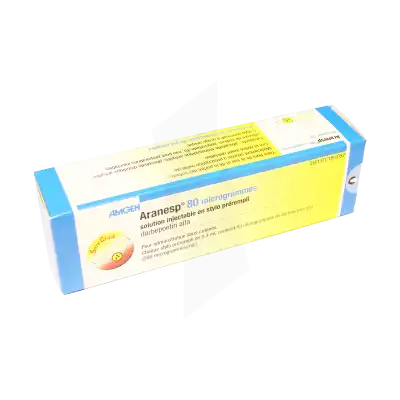 ARANESP 80 microgrammes, solution injectable en stylo prérempli