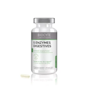 Biocyte 5 Enzymes Biocyte Gélules B/60