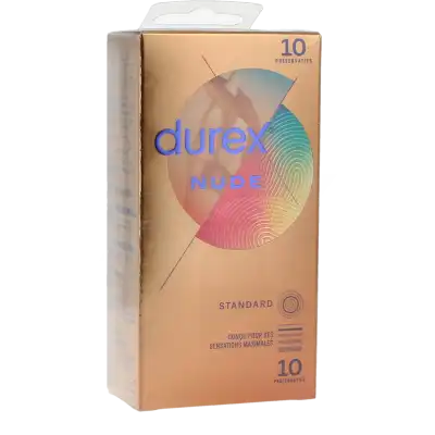Durex Nude Original Préservatif Lubrifié Boîte De 10 à Ris-Orangis