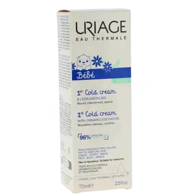 Uriage Bébé 1er Cold Cream Crème Protectrice Tube De 75 Ml à LIVRON-SUR-DROME