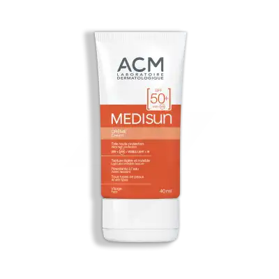 Acm Medisun Spf50+ Crème T/50ml à VALENCE