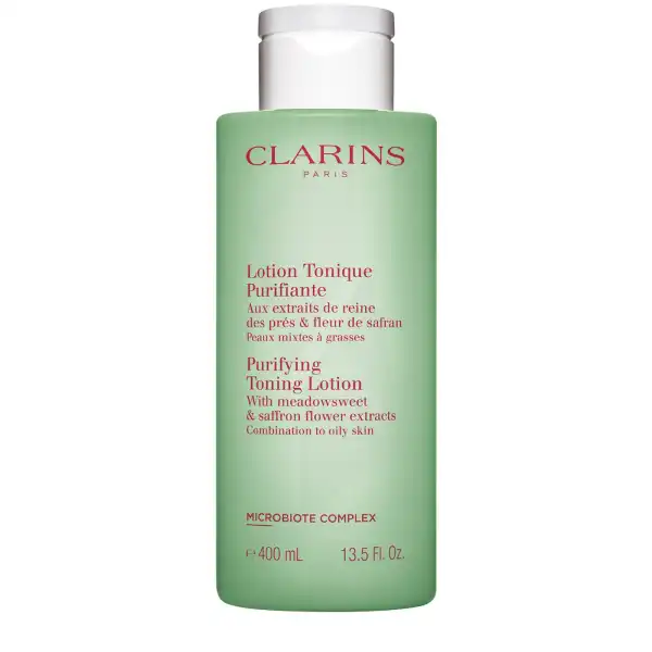 Clarins Lotion Tonique Purifiante - Peaux Mixtes à Grasses 400ml