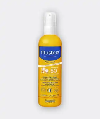 Mustela Solaire Spf50+ Spray Fl/200ml à Mûrs-Erigné