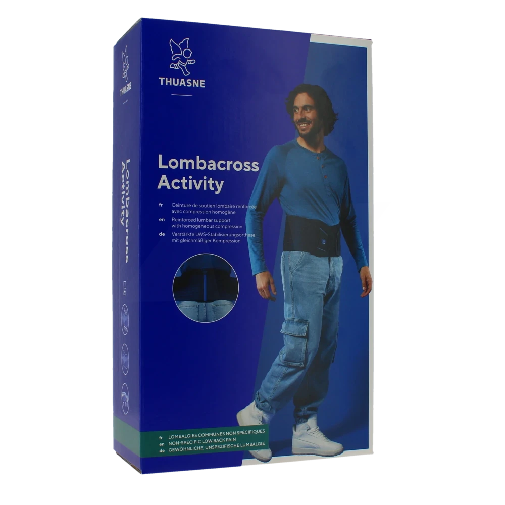 Lombacross Activity Ceinture Lombaire H26cm T4