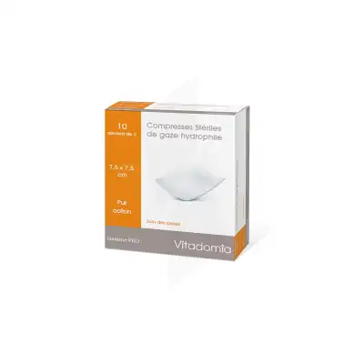 Vitadomia Compr St Gaze 7,5x7,5 10sach/2 à VANNES
