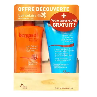 Noreva Bergasol Nf Ip20 Lait Visage Et Corps Spray/125ml + Crème Après Soleil à Bordeaux