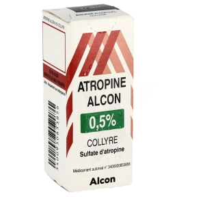 Atropine Alcon 0,5 Pour Cent, Collyre