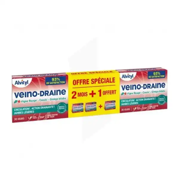 Alvityl Veinodraine Comprimés 3b/30
