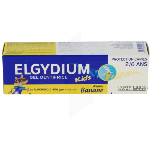 Elgydium Dentifrice Kidsbanane 50ml