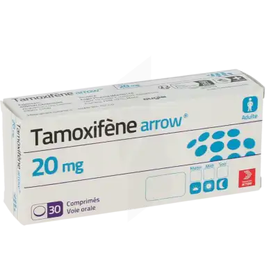 Tamoxifene Arrow 20 Mg, Comprimé à Abbeville