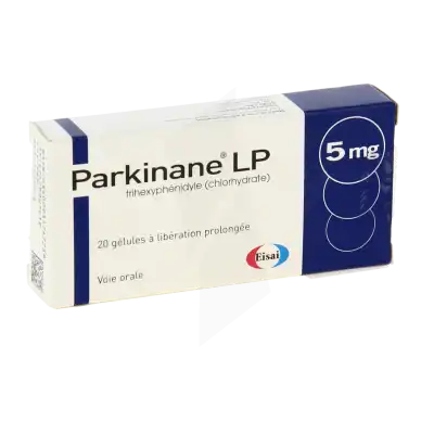 PARKINANE LP 5 mg, gélule à libération prolongée