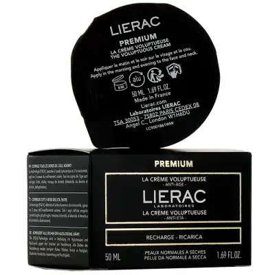 Liérac Premium La Crème Voluptueuse Crème Anti-Âge Absolu Recharge/50ml à Mûrs-Erigné