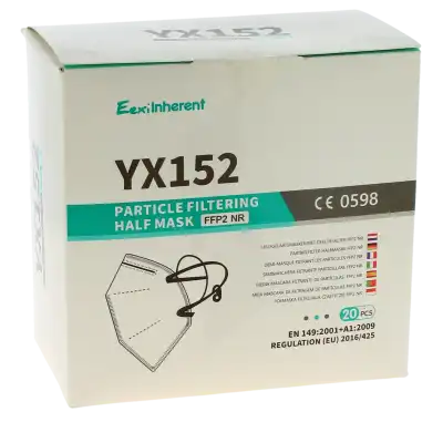 Eexiinherent Masques Ffp2 Yx152 Boîte De 20 à CERNAY