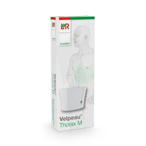 Velpeau Classic Thorax Ceinture Lombaire Homme Blanc Taille 1 Hauteur 24cm