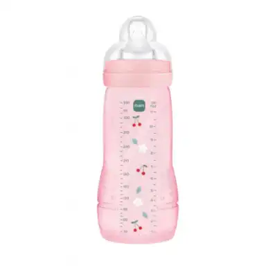 Mam Easy Active Biberon Tétine Débit X Coloré Berry 330ml à Belleville en Beaujolais
