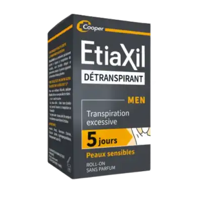 Etiaxil Men Déodorant Détranspirant Aisselles Peau Sensible Roll-on/50ml à Auterive