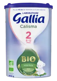 Gallia Calisma Bio 2 Lait En Poudre B/800g à MULHOUSE