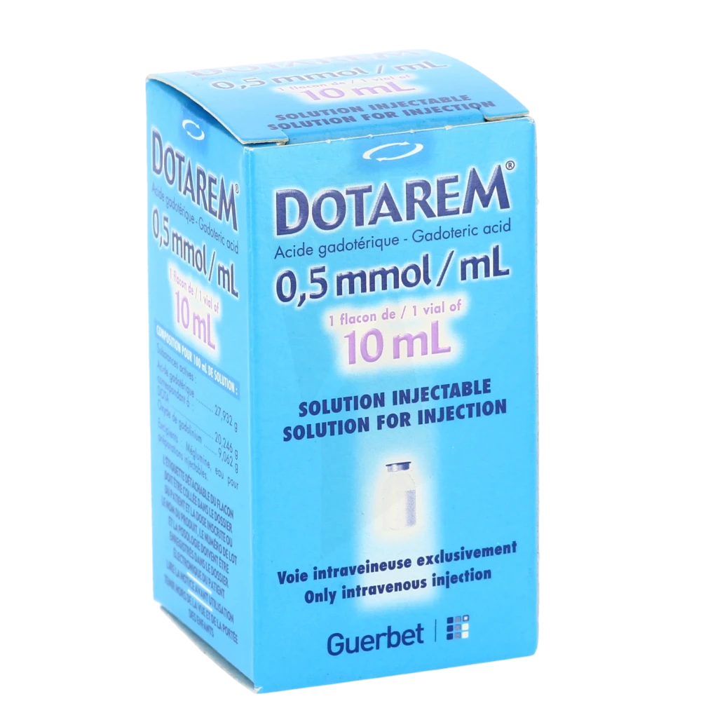 Dotarem 0,5 Mmol/ml, Solution Injectable