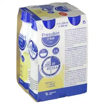 Fresubin 2 Kcal Drink Nutriment Asperge 4bouteilles/200ml à Paris