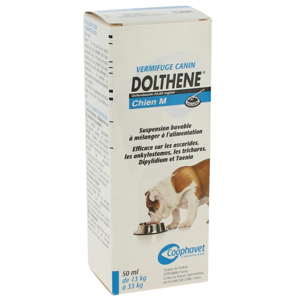 Dolthene Chien M, Suspension Buvable