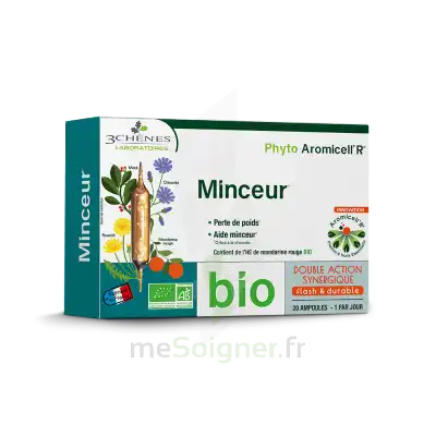 Phyto Aromicell'r Minceur Solution Buvable Bio 30 Ampoules /10ml à Nice