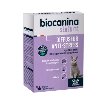Biocanina Diffuseur Avec Recharge Anti-stress Chat à Forbach