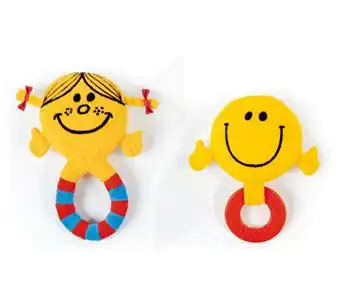 Monsieur Madame Set hochet Mme Bonheur/Mr Heureux B/2