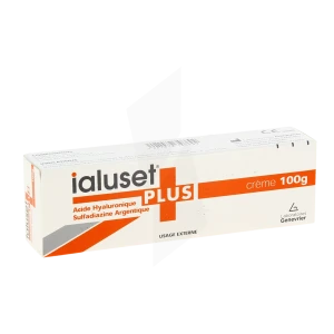 Ialuset Plus Crème Traitement Des Ulcères - Tube 100g