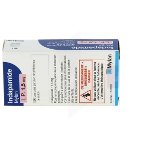 Indapamide Viatris Lp 1,5 Mg, Comprimé Pelliculé à Libération Prolongée