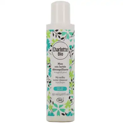 Charlotte Bio Eau Démaquillante Lactée Fl/150ml à Abbeville