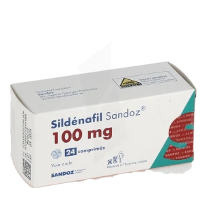 Sildenafil Sandoz 100 Mg, Comprimé