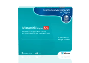 Minoxidil Mylan 5 %, Solution Pour Application Cutanée