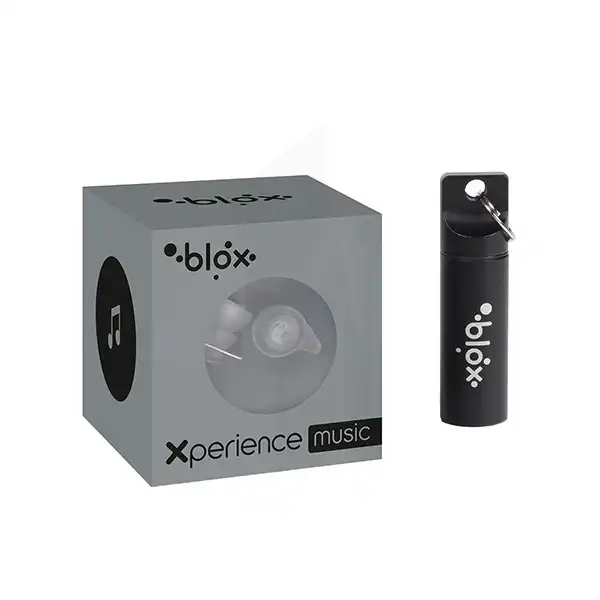 Blox Xperience Music Bouchon D'oreille Transparent B/2