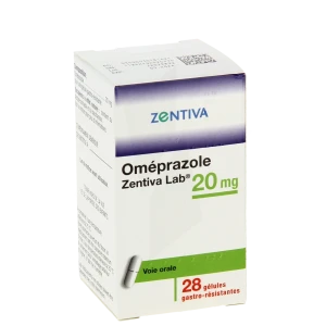 Omeprazole Zentiva Lab 20 Mg, Gélule Gastro-résistante