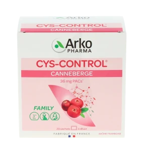 Cys-control 36mg Poudre Orale 20 Sachets/4g