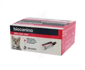 Biocanina Medi-croc Barre Chat B/6 à  ILLZACH