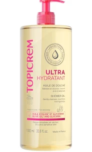 Topicrem Ultra-hydratation Huile De Douche Corps Fl Pompe/1l