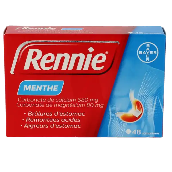 Rennie, Comprimé