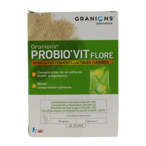 Granions Probio'vit Flore Gélule B/10