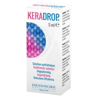 Keradrop Solution Ophtalmique Stérile Fl/15ml à Monsempron-Libos