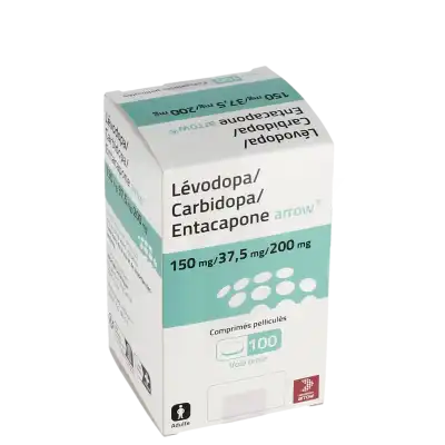 LEVODOPA/CARBIDOPA/ENTACAPONE ARROW 150 mg/37,5 mg/200 mg, comprimé pelliculé