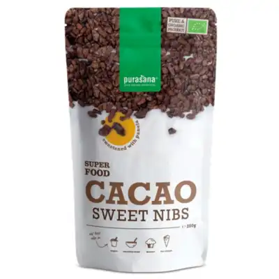 Purasana Eclats De Fèves De Cacao Caramelisees 200g à Pont à Mousson