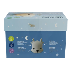 Luc Et Lea Coffret Veilleuse Petit Renne