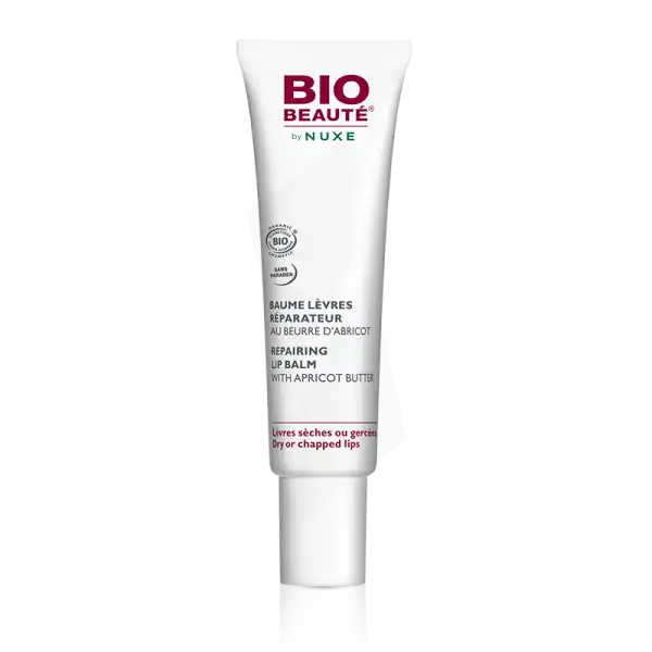 Bio Beauté Baume Réparateur Pour Les Lèvres Teinté à La Pêche 15ml